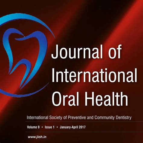 Journal of international oral health آ
